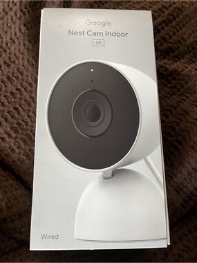 SEALED Google Nest Cam Indoor Wired 3rd Gen 2K HD Security Camera Smart Home